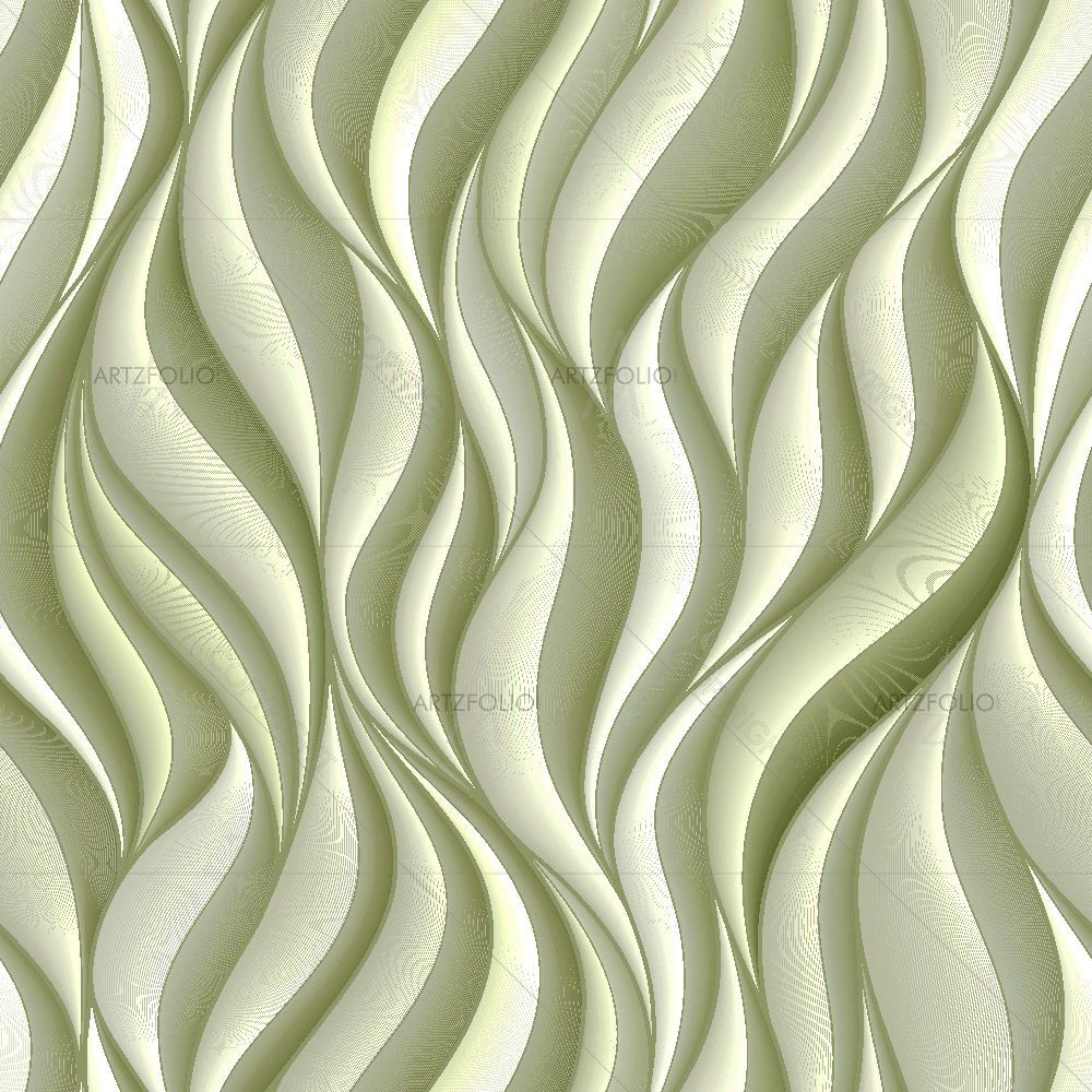 Abstract Waves D14 — custom-size art design 5015994