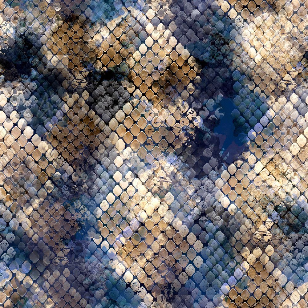 Wild Snakeskin — Abstract custom art by ArtzFolio