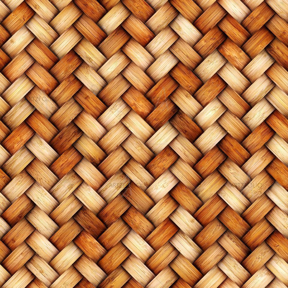 Wicker Rattan — custom-size art design 5016020