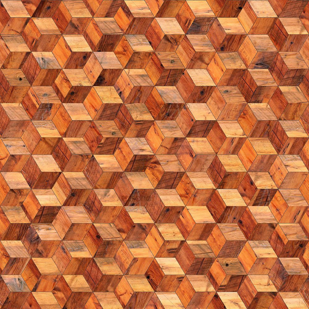Hexagon Various Pattern — custom-size art design 5016021