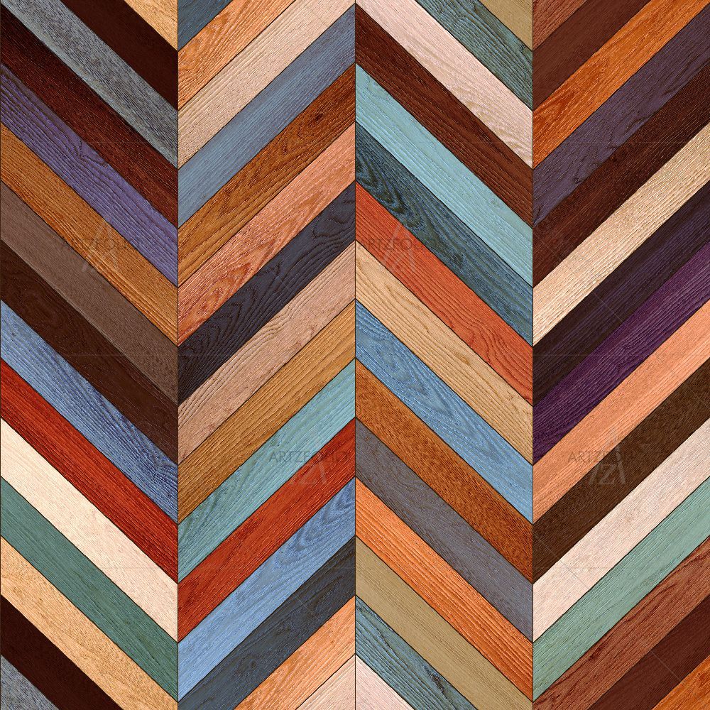 Wood Parquet Art — custom-size art design 5016039