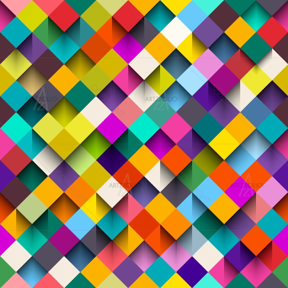 Geometric Pattern D25 — Abstract custom art by ArtzFolio