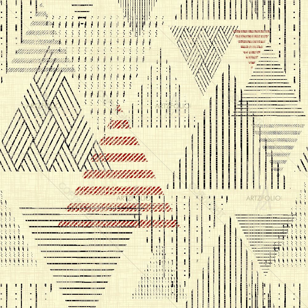 Abstract Triangular Design — custom-size art design 5016154