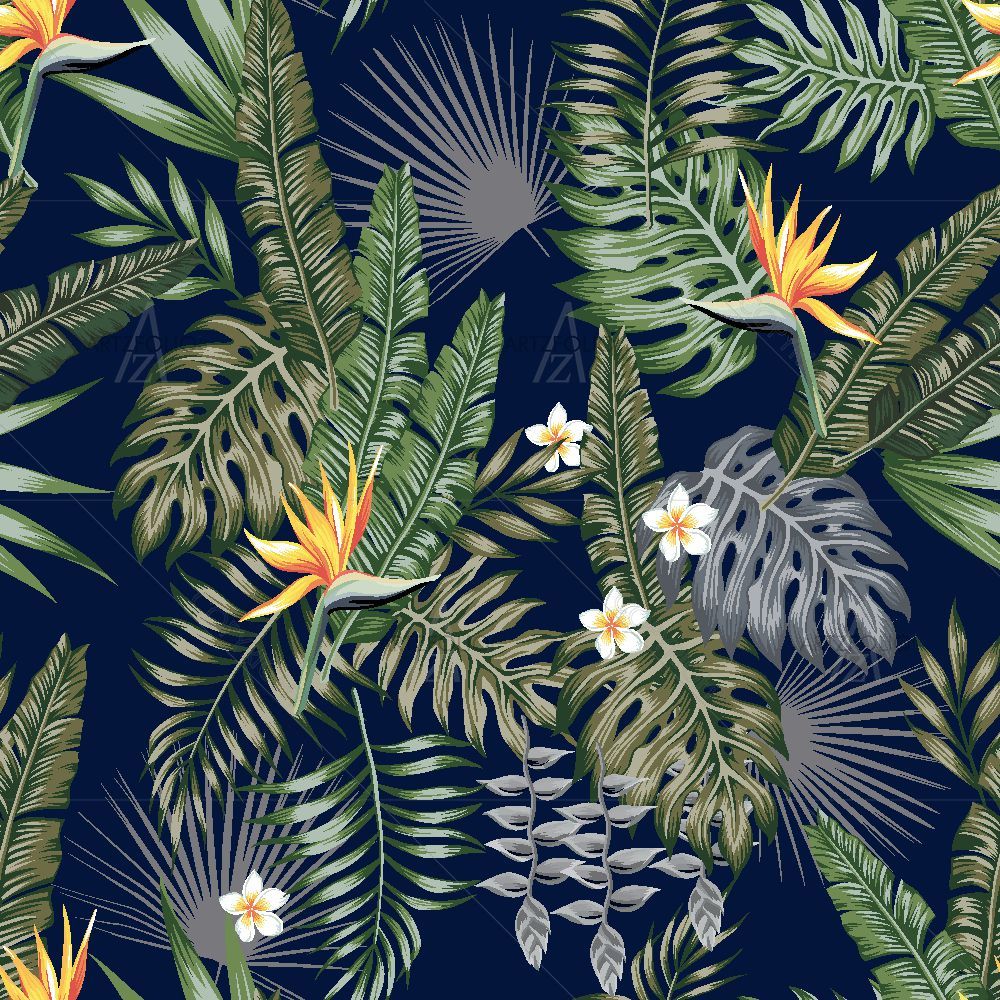 Tropical Jungle — custom-size art design 5016171