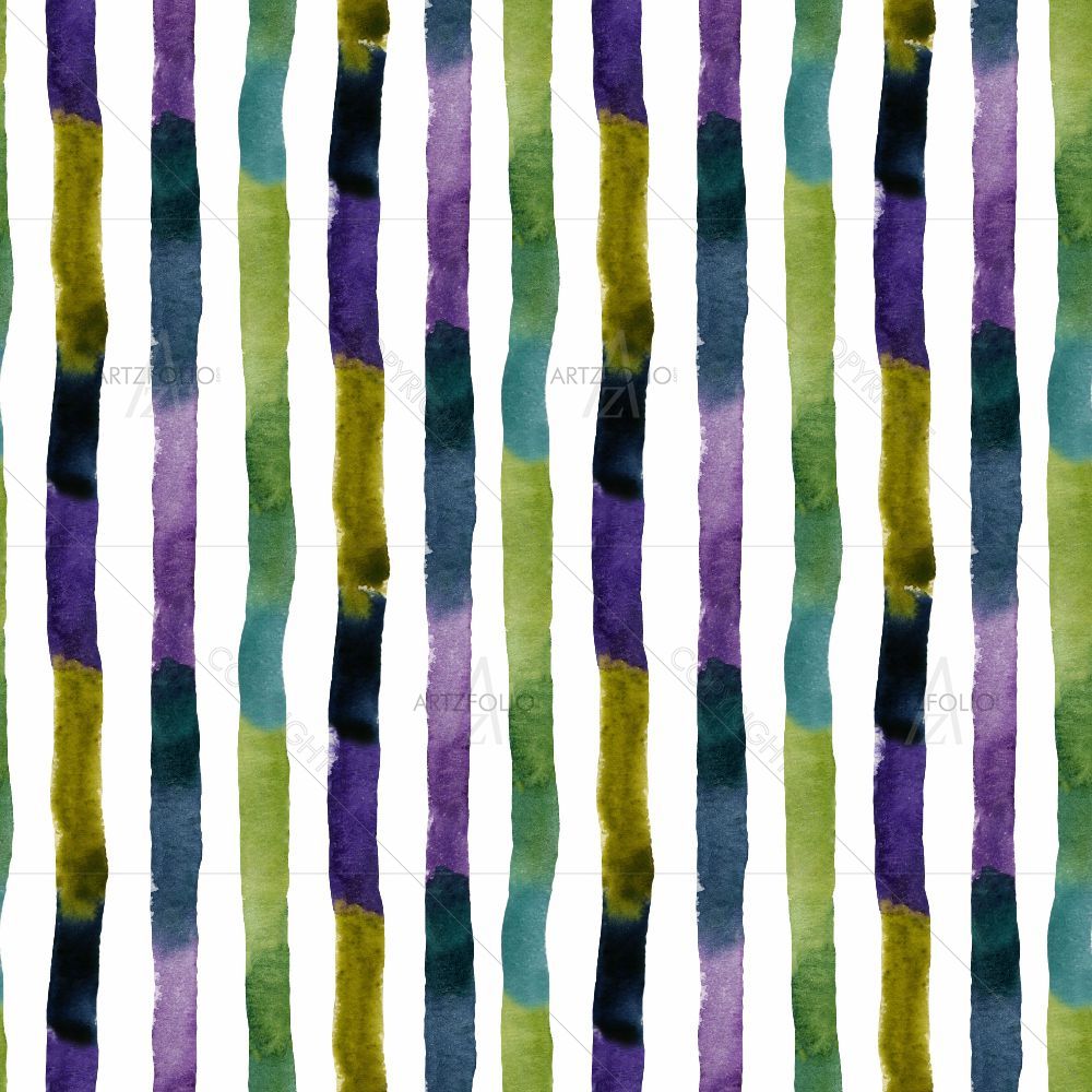 Abstract Colorful Stripes D1 — custom-size art design 5016176
