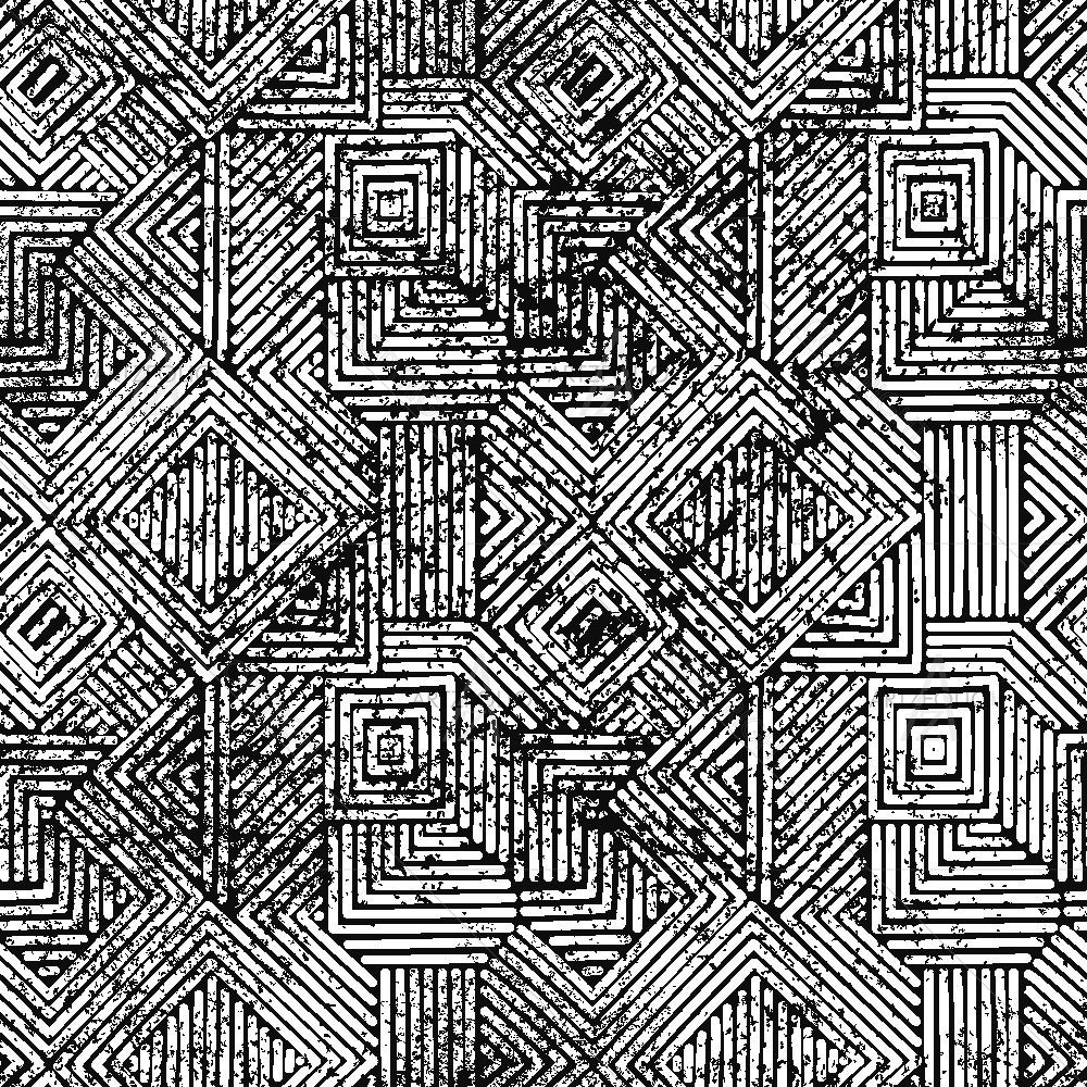 Monochrome Grunge — Abstract custom art by ArtzFolio