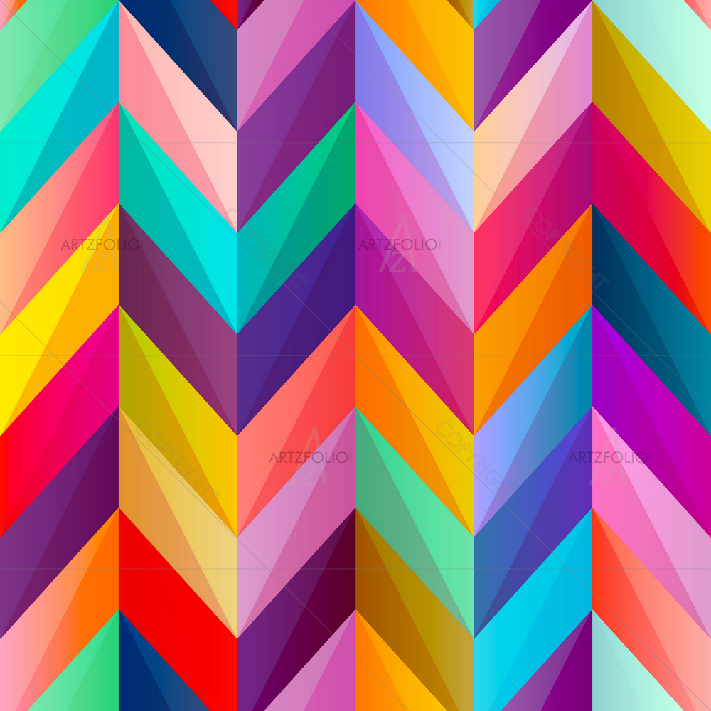 Geometric Pattern D27 — Abstract custom art by ArtzFolio