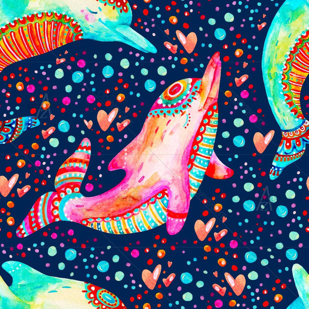 Cartoon Mammals — custom-size art design 5016218