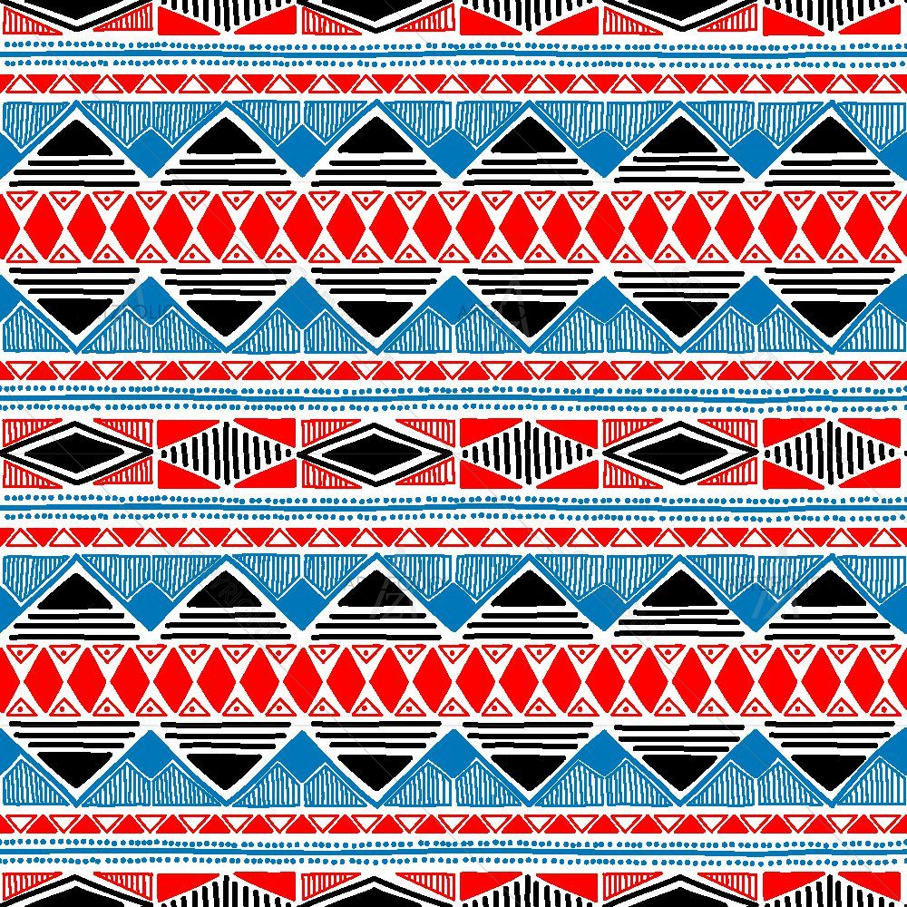 Tribal Ethnic Pattern — Abstract custom art by ArtzFolio