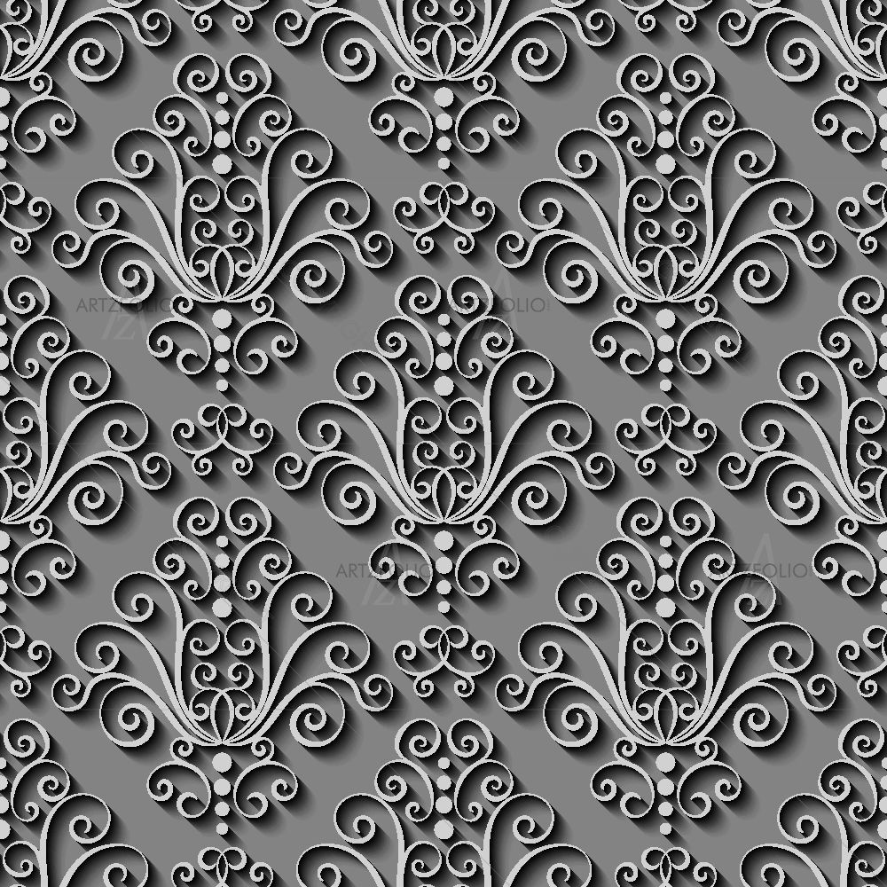Abstract 3D Pattern D2 — custom-size art design 5016234