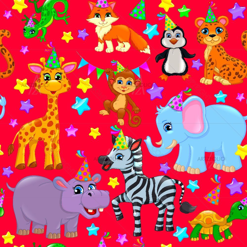 Animal Art Pattern — custom-size art design 5016235