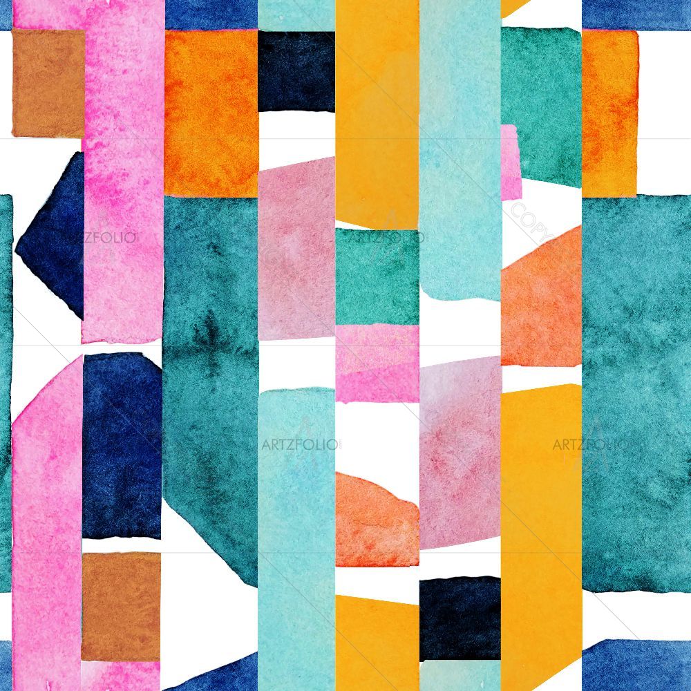 Abstract Geometric Shapes D2 — custom-size art design 5016250