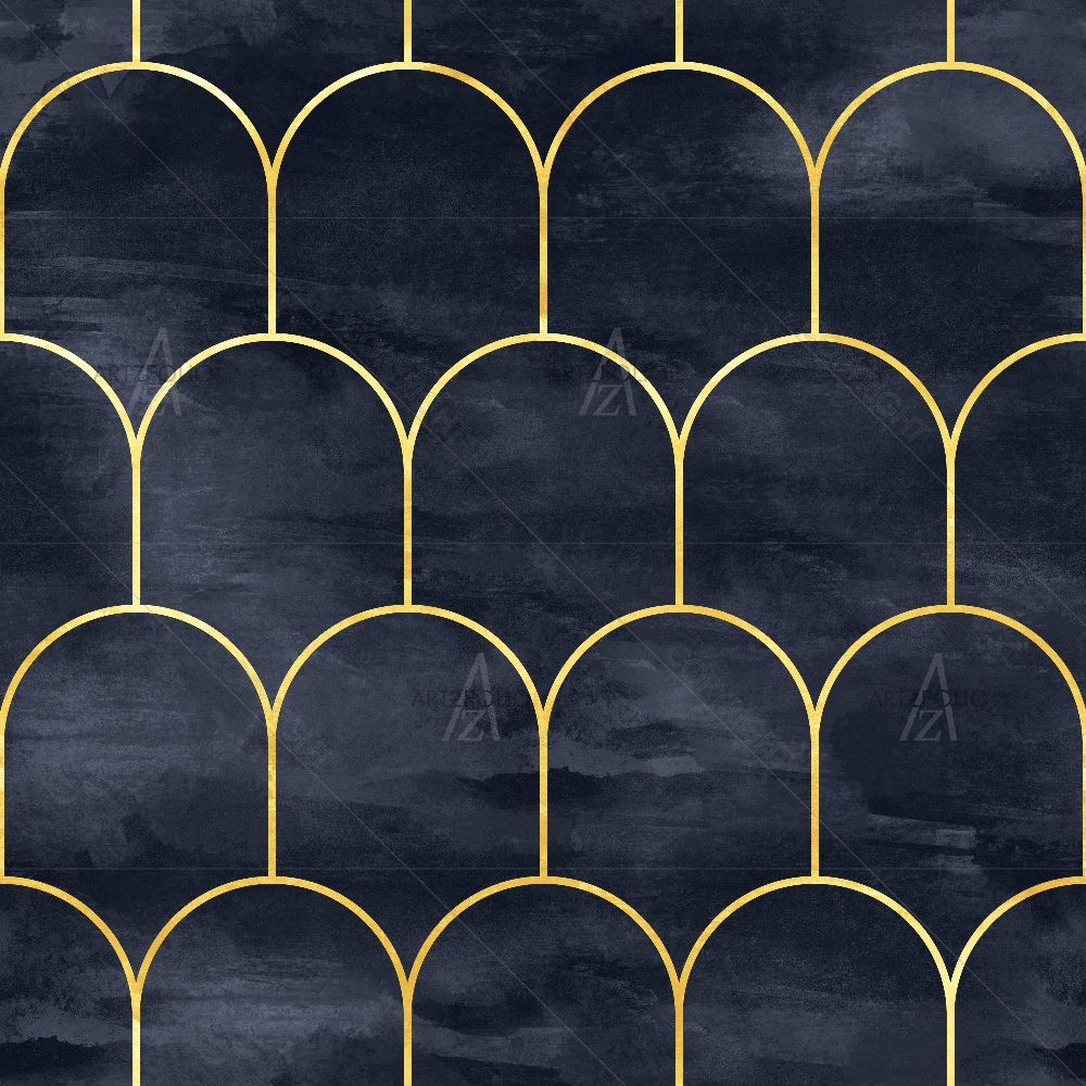 Geometric Pattern D32 — Abstract custom art by ArtzFolio