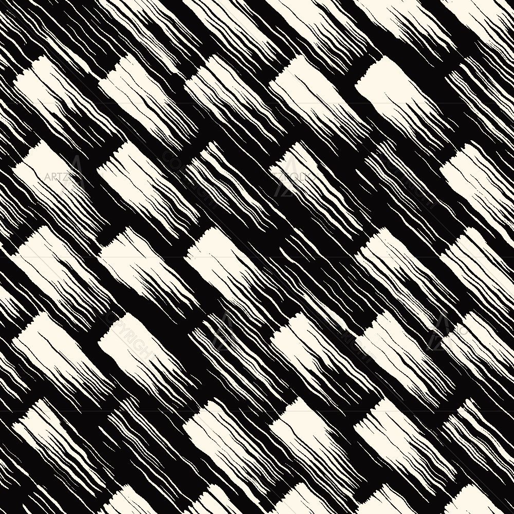 Brush Striped Strokes — Abstract custom art by ArtzFolio