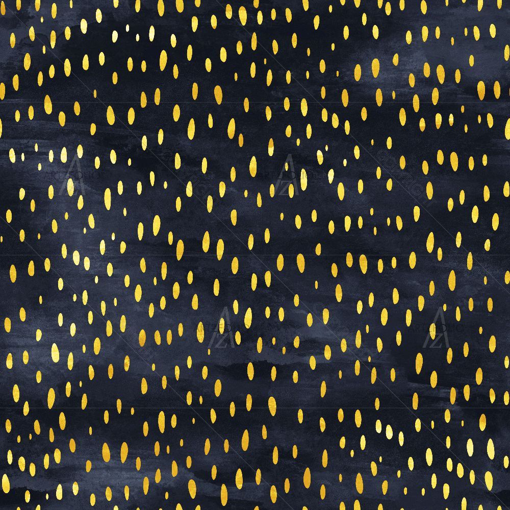 Golden Abstract Spot — Abstract custom art by ArtzFolio