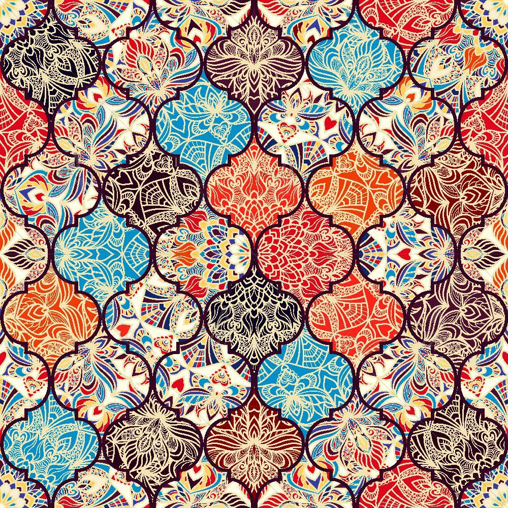 Colorful Turkish Style — custom-size art design 5016284