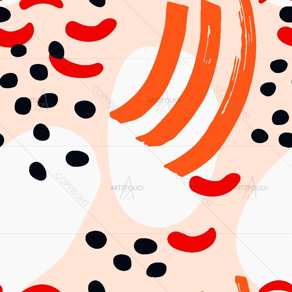 Abstract Brush Stroke D24 — custom-size art design 5016288