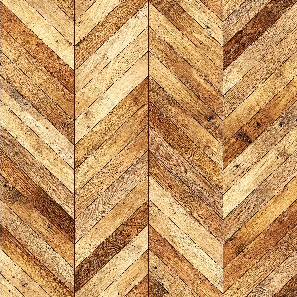 Chevron Light Brown — custom-size art design 5016293