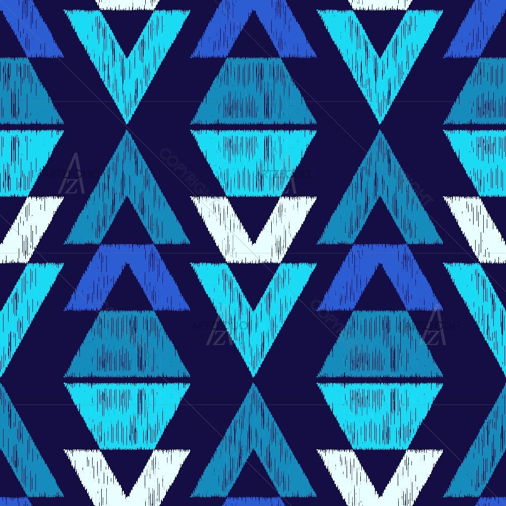 Ethnic Boho Tribal D2 — Abstract custom art by ArtzFolio