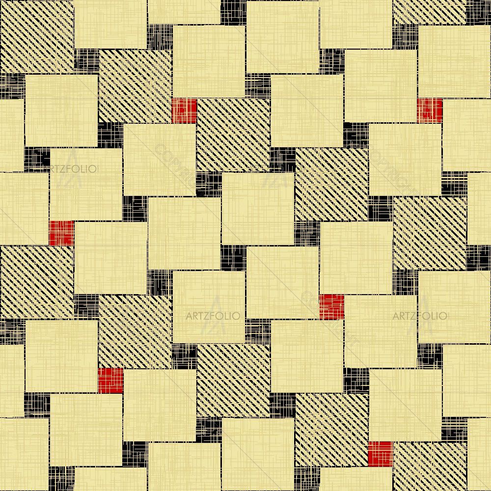 Abstract Geometric Retro — Abstract custom art by ArtzFolio