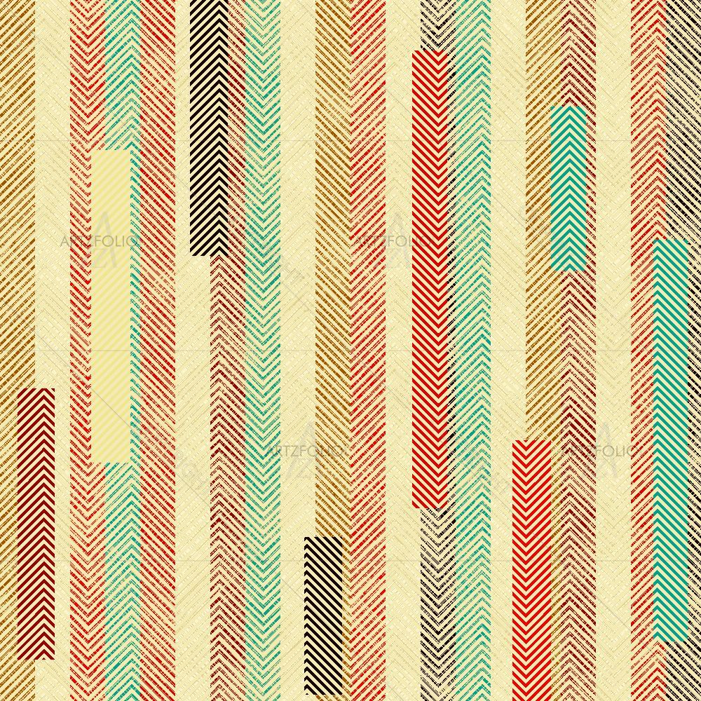 Abstract Geometric Stripes D9 — Abstract custom art by ArtzFolio