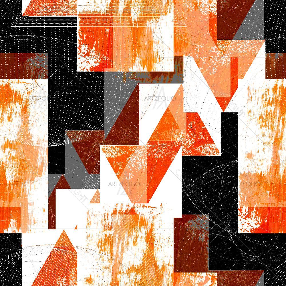 Abstract Geometric Pattern D20 — Abstract custom art by ArtzFolio