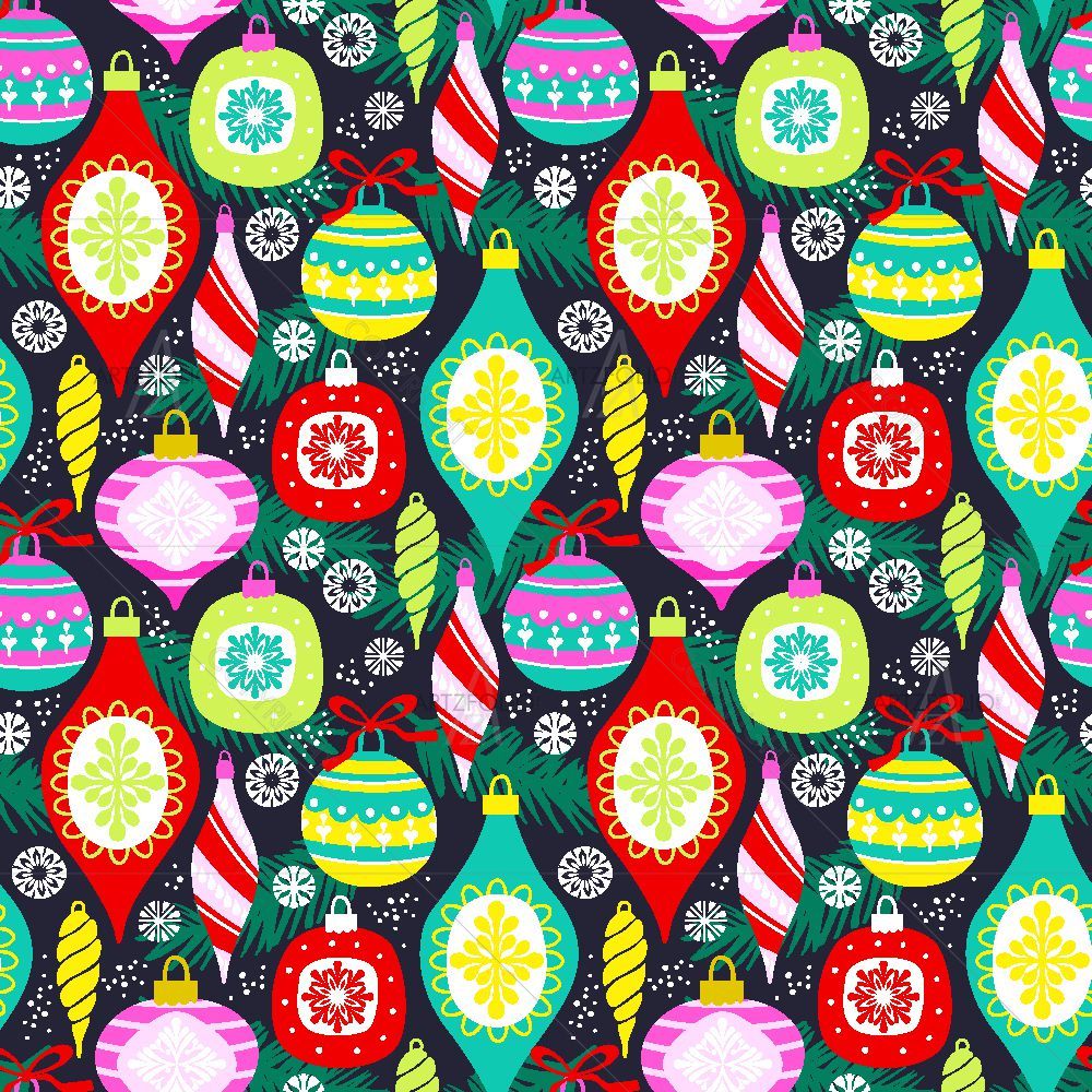 Christmas Elements — custom-size art design 5016385