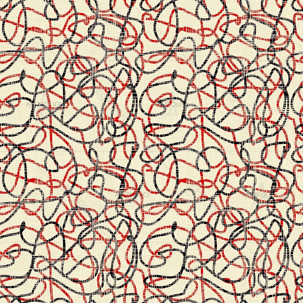 Hand-Drawn Tangled Lines — Abstract custom art by ArtzFolio