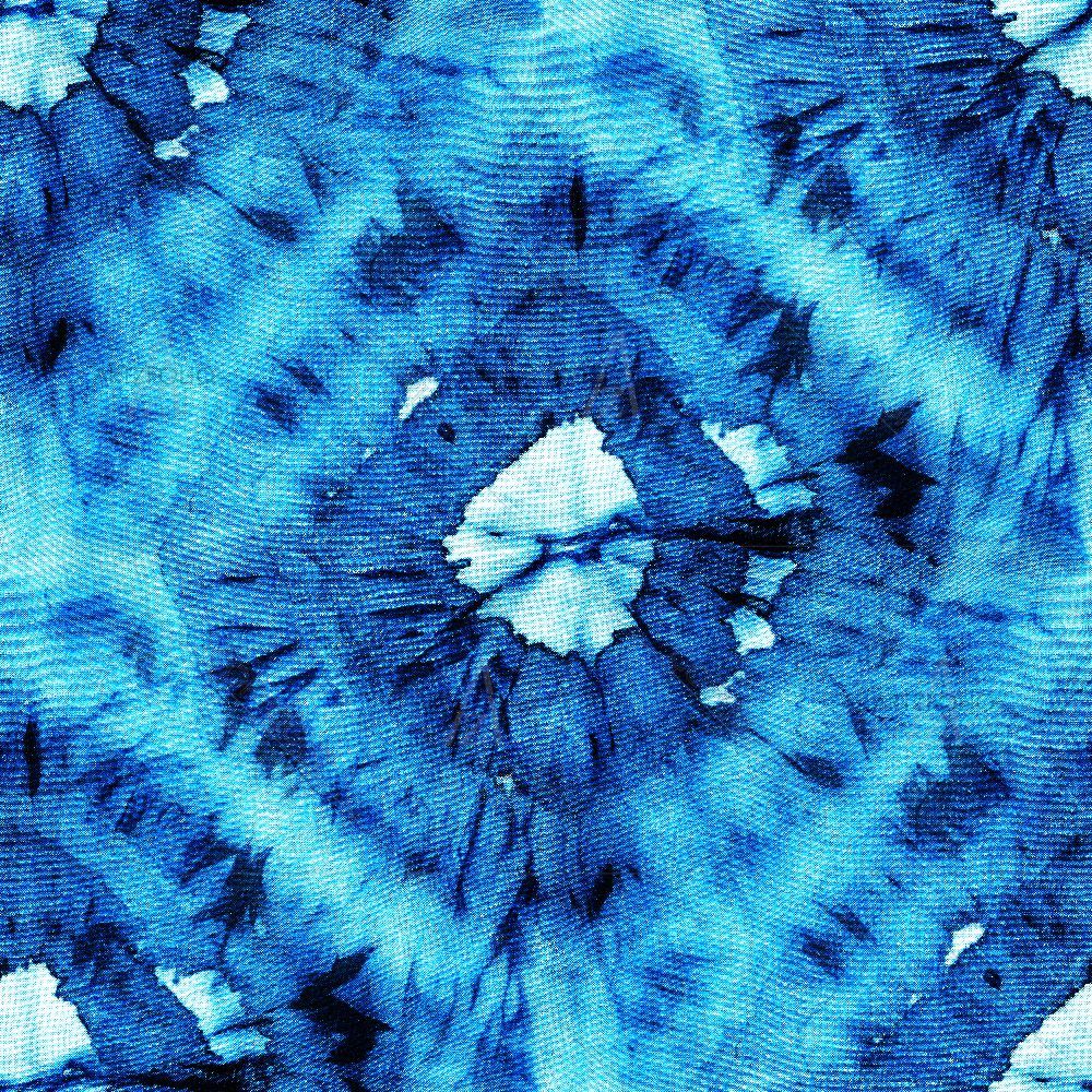 Shibori Indigo Batik D7 — custom-size art design 5016420