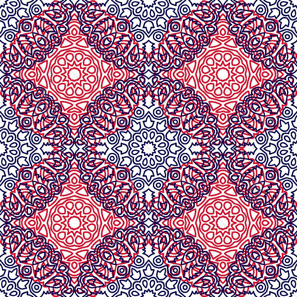 Oriental Ethnic Mandala — Devotional custom art by ArtzFolio