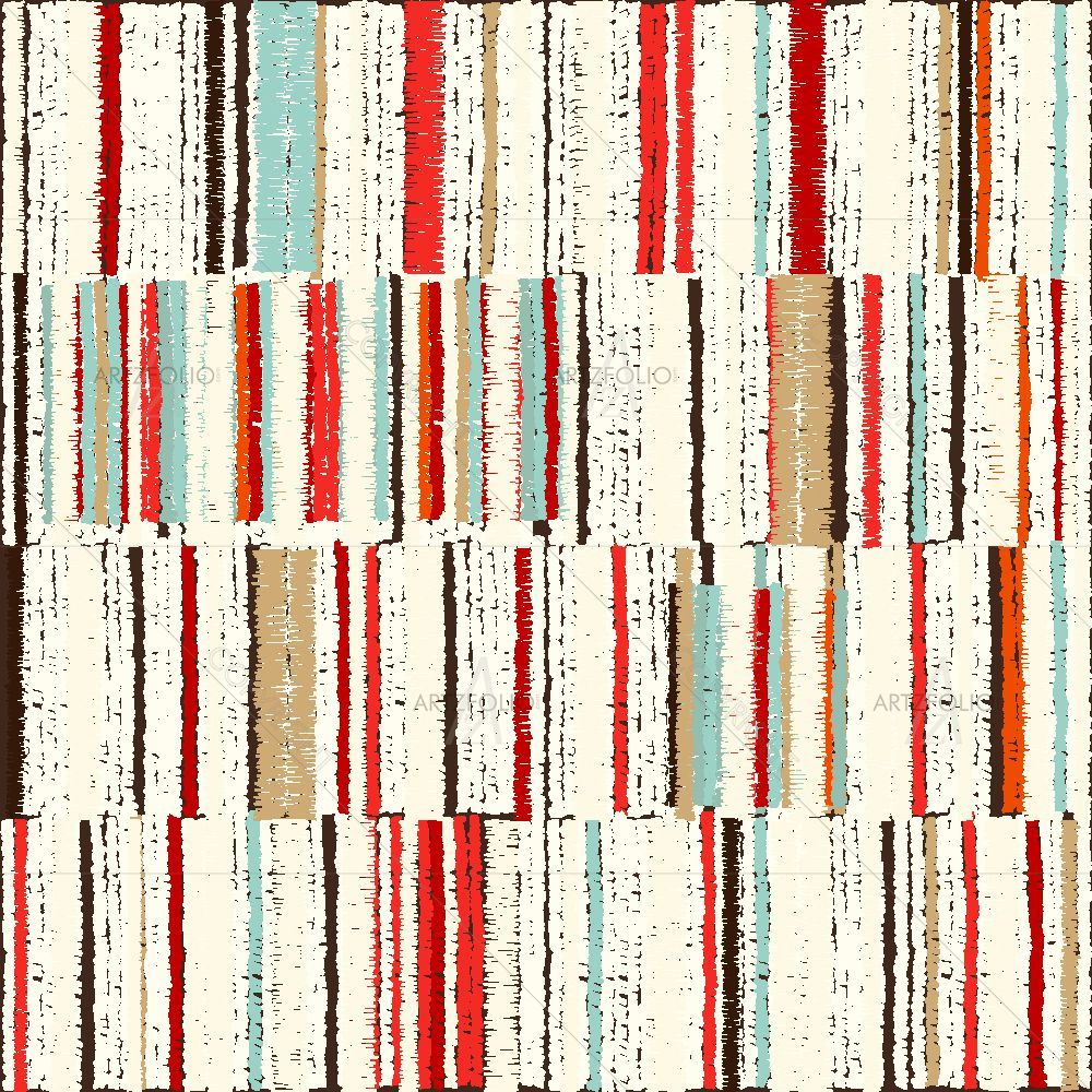 Abstract Geometric Stripes D10 — Abstract custom art by ArtzFolio