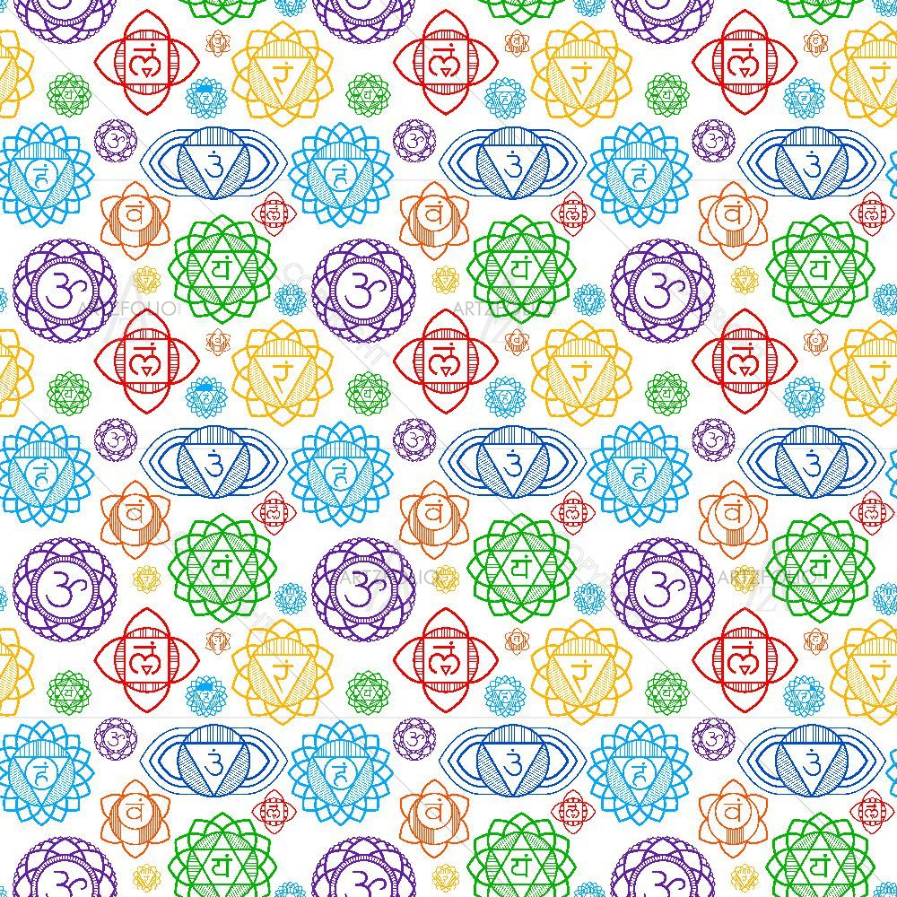 Hindu Chakras Energy — custom-size art design 5016460