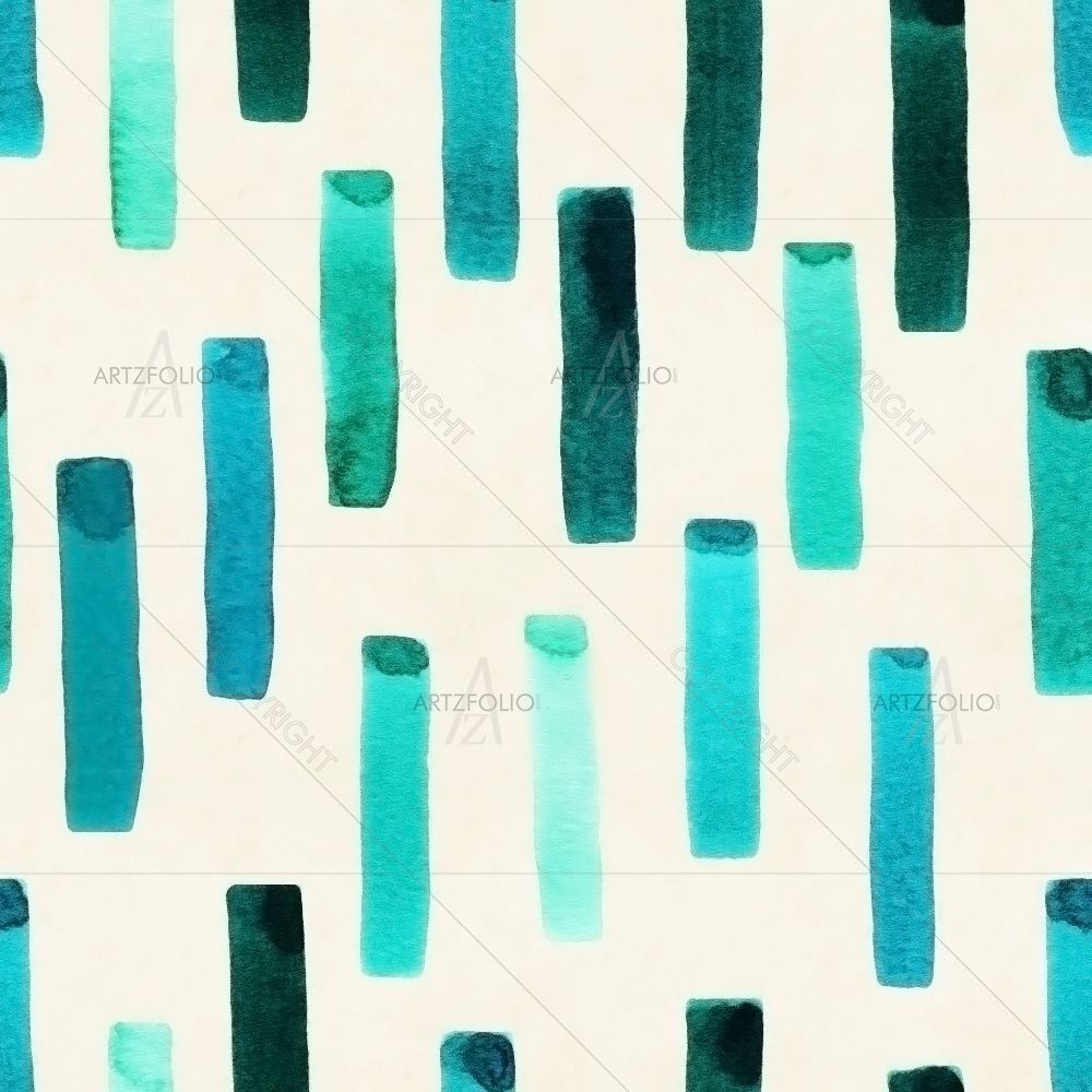 Abstract Watercolor Lines D1 — custom-size art design 5016476