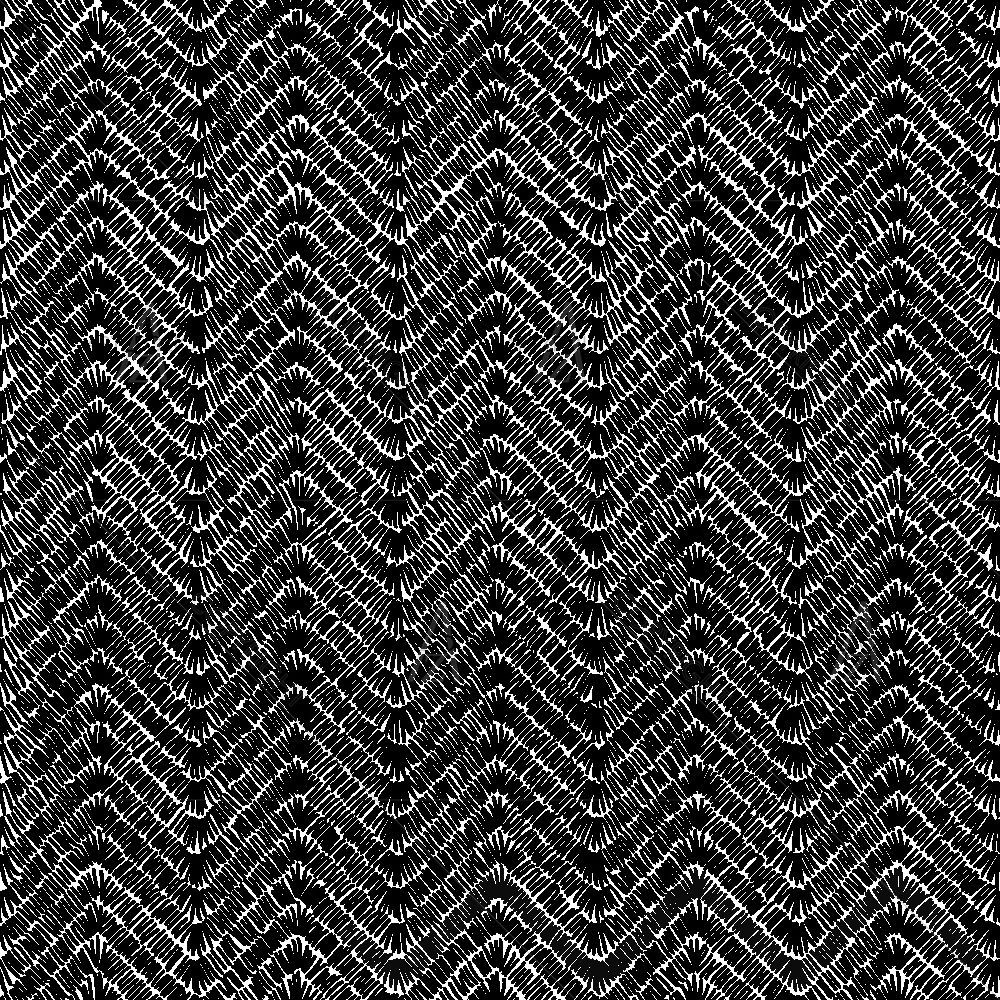 Black White Chevron — Abstract custom art by ArtzFolio