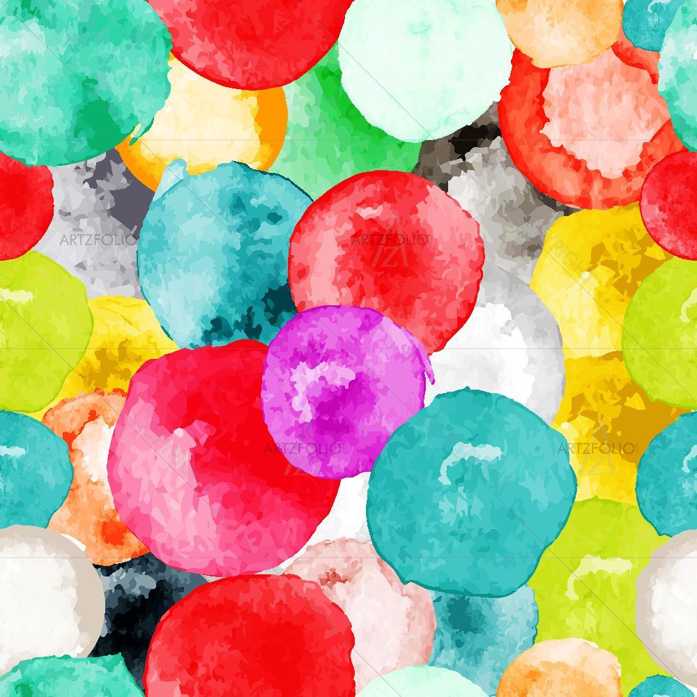 Hand Drawn Circles — custom-size art design 5016497