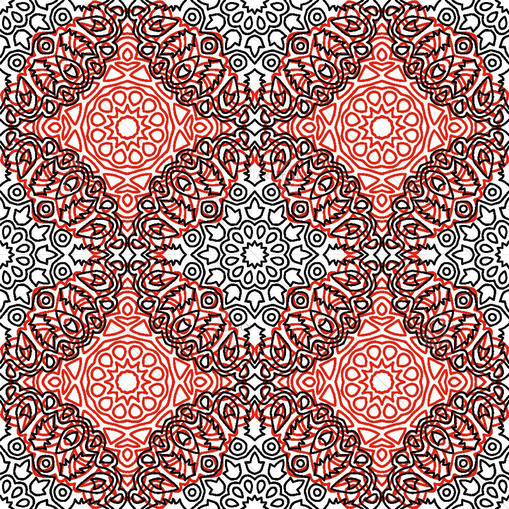 Ethnic Orient Mandala — custom-size art design 5016511