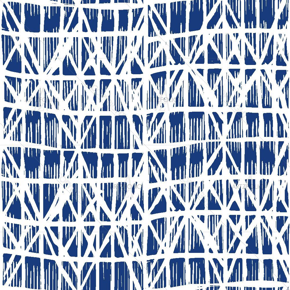 Japanese Shibori Ikat D5 — Abstract custom art by ArtzFolio