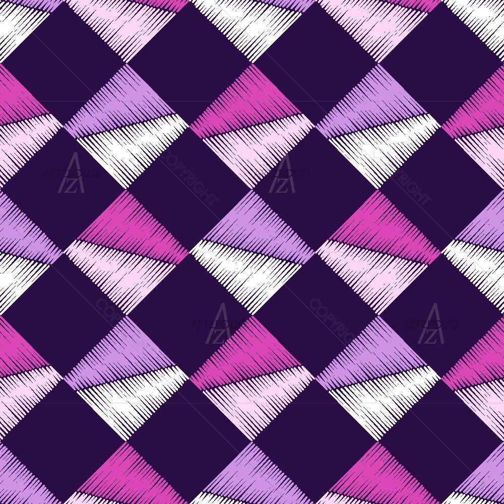 Ethnic Boho Texture D1 — custom-size art design 5016531