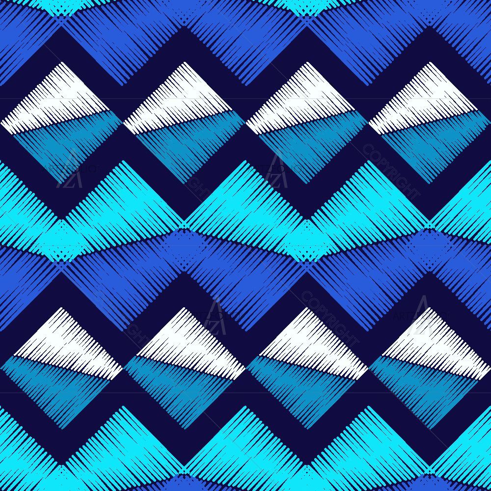 Boho Folk Motif Art — custom-size art design 5016532