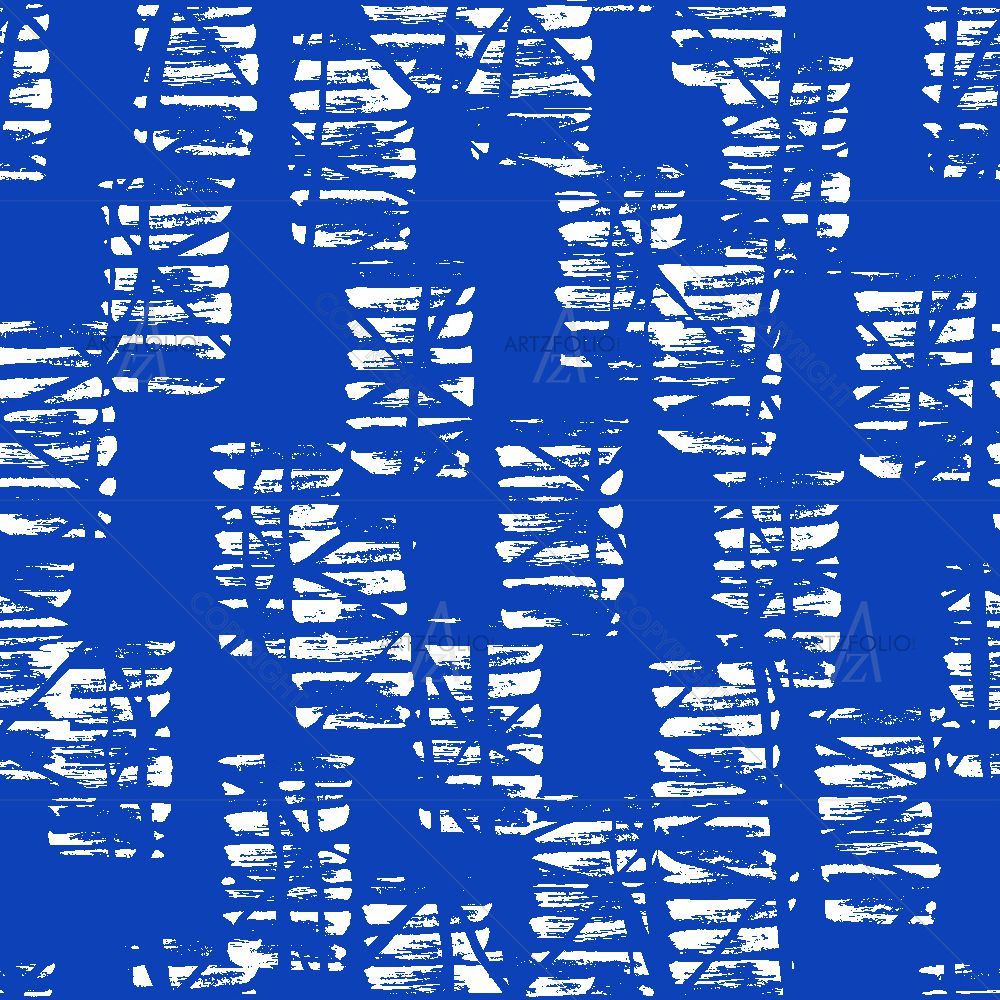 Japanese Shibori Ikat D6 — Abstract custom art by ArtzFolio