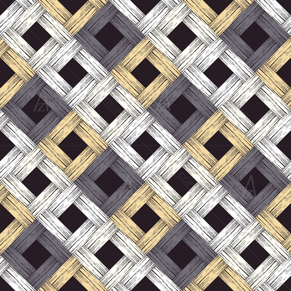 Ethnic Boho Pattern D1 — Abstract custom art by ArtzFolio