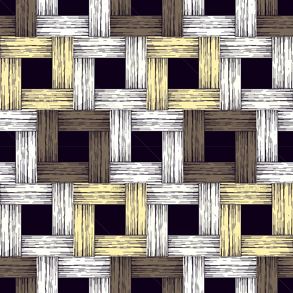 Ethnic Boho Texture D2 — Abstract custom art by ArtzFolio