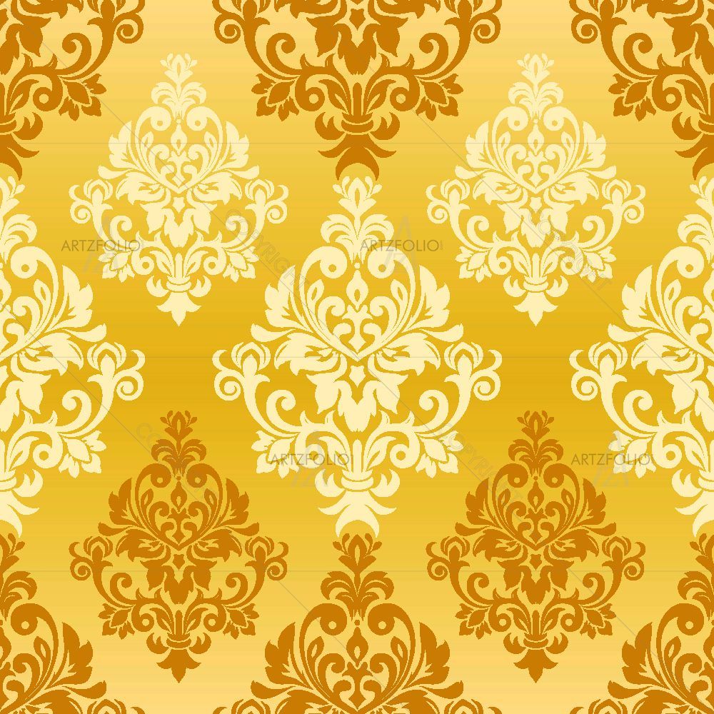 Arabic Floral Pattern D4 — Devotional custom art by ArtzFolio