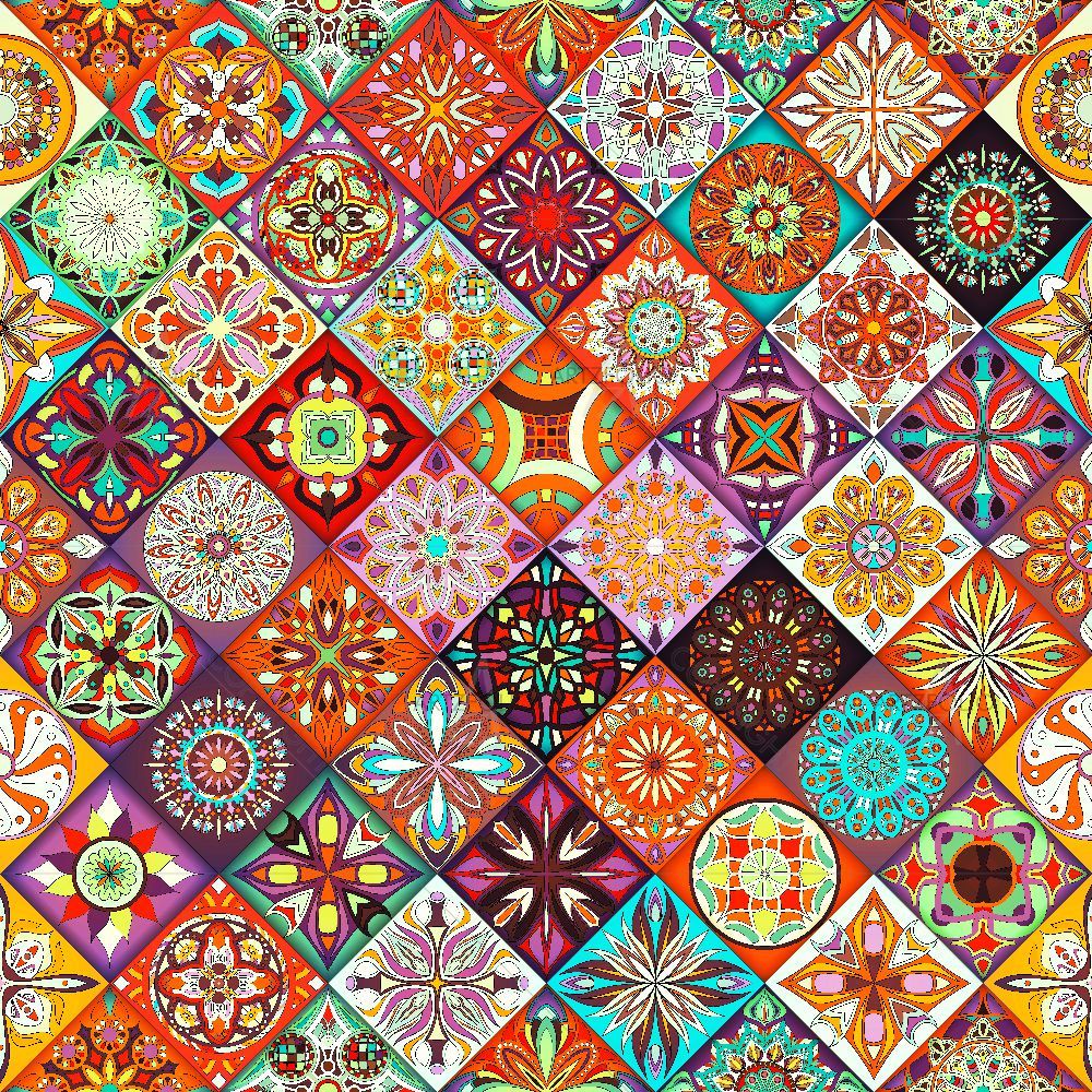Vintage Mandalas D3 — custom-size art design 5016624