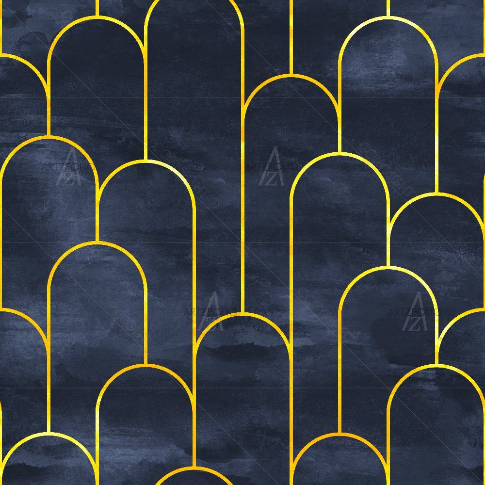 Geometric Pattern D42 — Abstract custom art by ArtzFolio