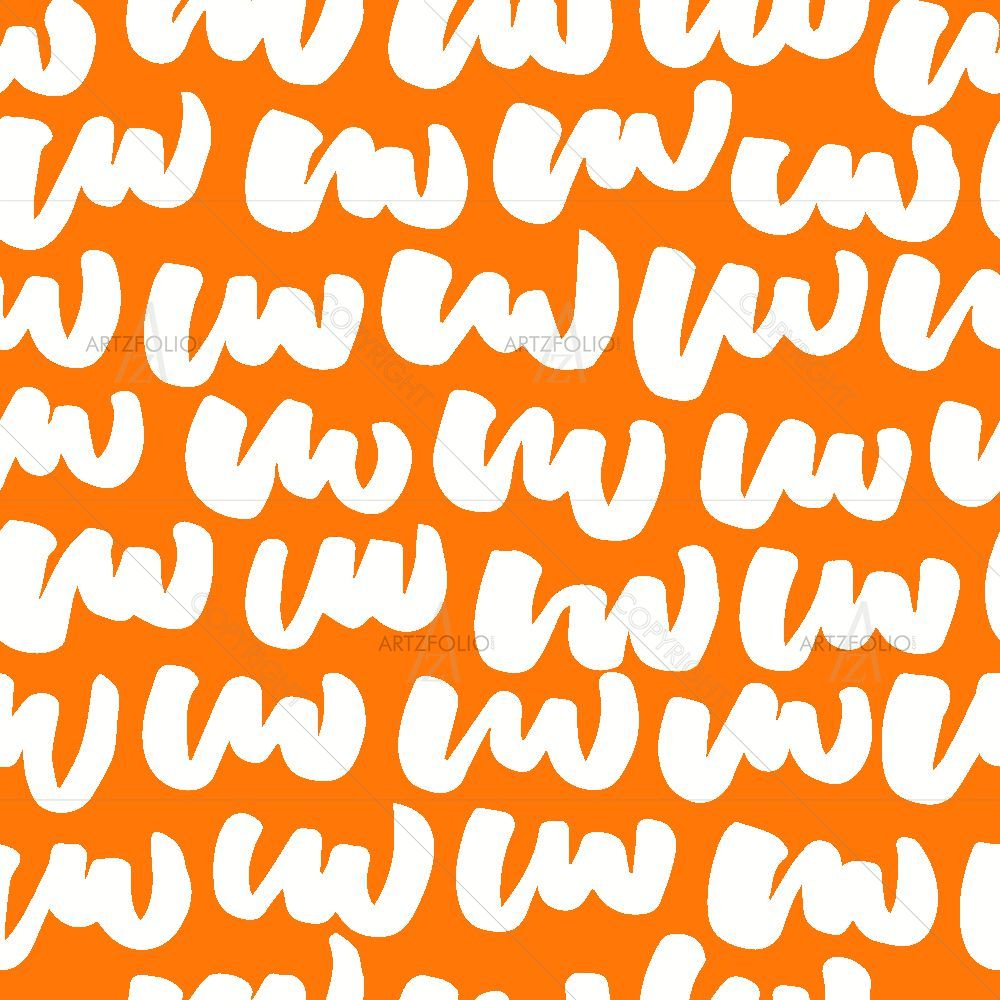 Hand-Drawn Repeat Style D1 — Abstract custom art by ArtzFolio