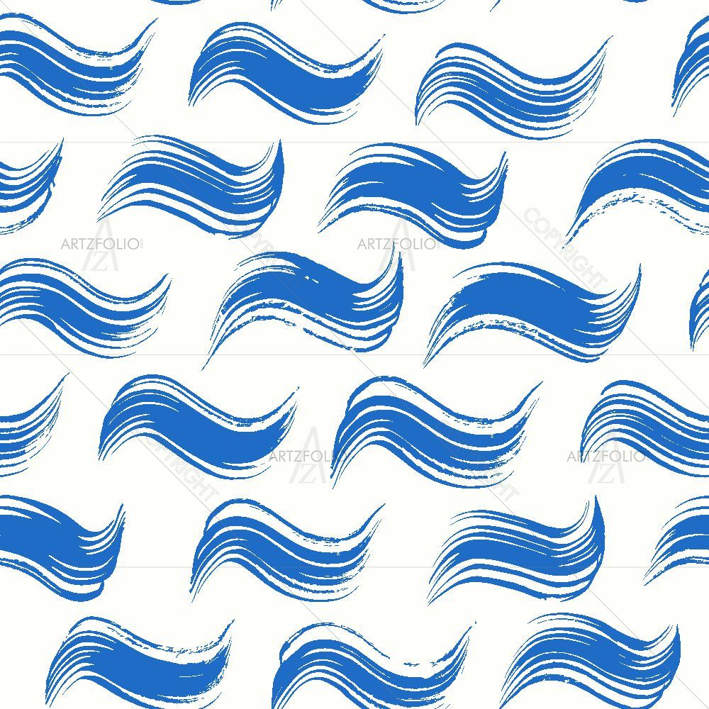 Abstract Waves D15 — Abstract custom art by ArtzFolio