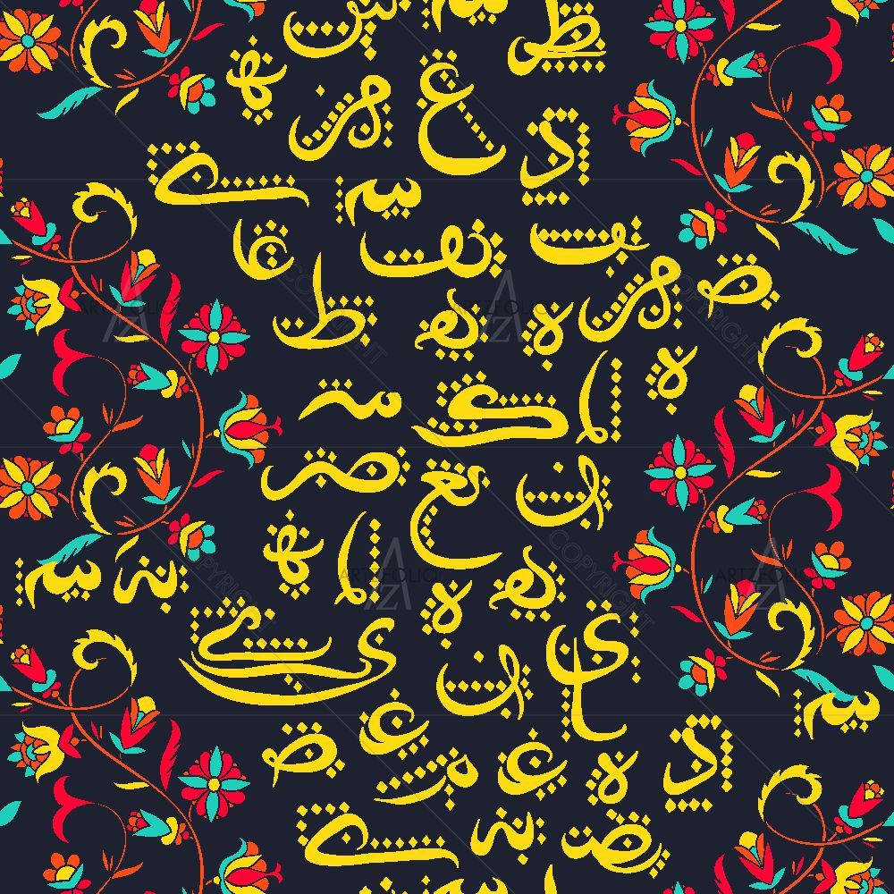 Eid Al Fitr Arabic Calligraphy D2 — Devotional custom art by ArtzFolio