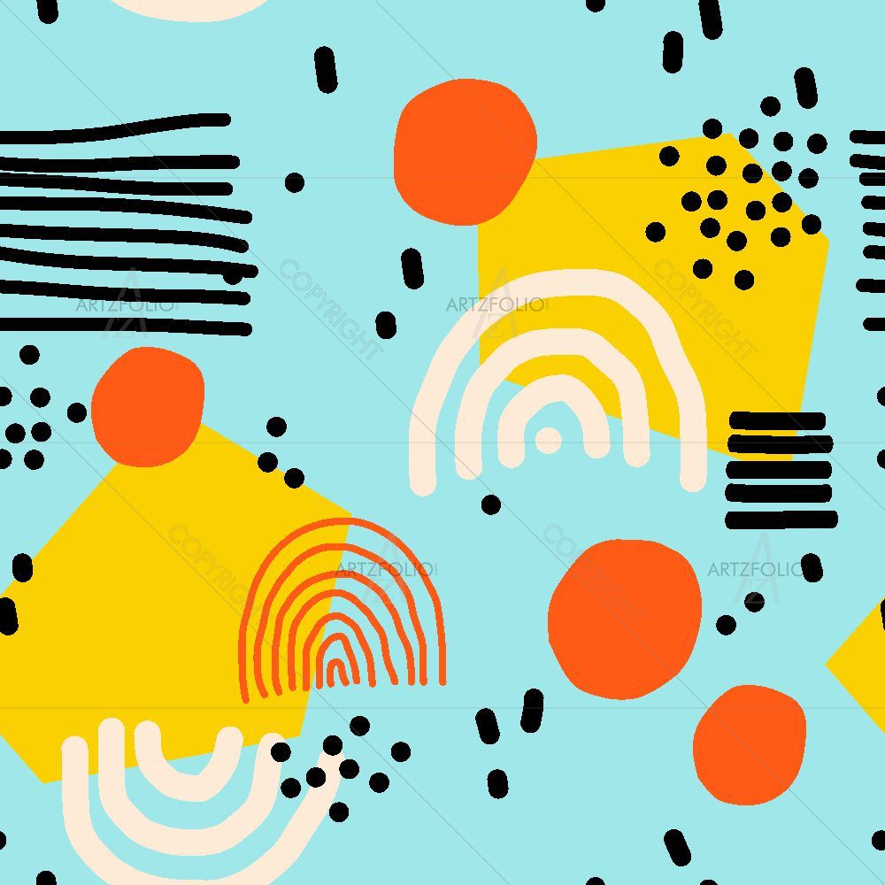 Abstract Shapes D10 — custom-size art design 5016742