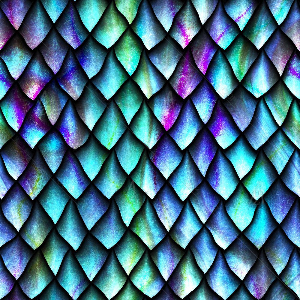 3D Dragon Scales — custom-size art design 5016749
